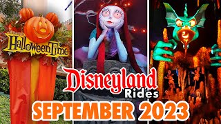 Disneyland Rides  September 2023 POVs 4K 60FPS [upl. by Gnes]