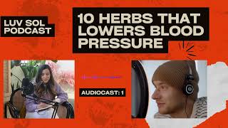 Lovesol podcast  Episode 1  10 Herbs that lower Blood Pressure Naturally  Audio [upl. by Oiceladni]