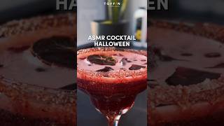 ASMR COCKTAIL HALLOWEEN cocktail asmrsounds halloween [upl. by Ramuk]