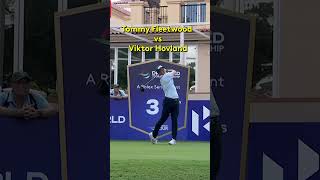 Tommy Fleetwood vs Viktor Hovland 👀 [upl. by Massimo]