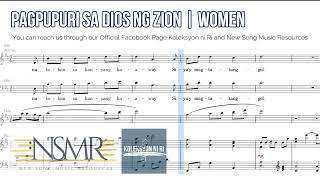 Pagpupuri sa Dios ng Zion  Female Part  Vocal Guide by Sis Angeline Juanillo [upl. by Strickman]