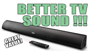 Majority Snowdon II Bluetooth Soundbar Review [upl. by Sawyere]