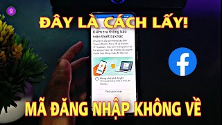 Cách Lấy Lại Mã Đăng Nhập Facebook Không Gửi Về Số Điện Thoại qua WhatsApp  Mã Xác Thực 2 Yếu Tố FB [upl. by Ecinnej]