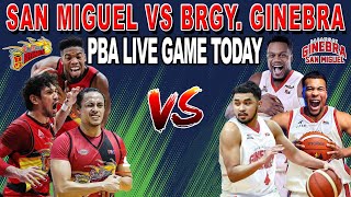 BRGY GINEBRA vs SAN MIGUEL BEERMEN PBA Live Full Game Today  2k24 [upl. by Ailahtan316]