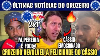 👀💣 OS CORINTHIANS VÃO FICAR NERVOSOS quotCRUZEIRO DEVOLVEU A FELICIDADE DO CÁSSIO quot  PÓS JOGO [upl. by Abran927]