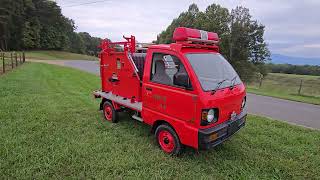 Mitsubishi Minicab Firetruck for Graymon in NC [upl. by Sumaes]