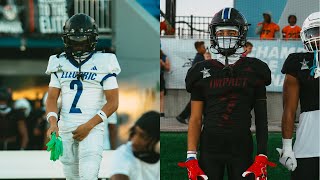 2023 FBU Freshman AllAmerican Bowl  Team Electric vs Team Impact 🔥🎥 [upl. by Yarased]