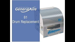 GeneralAire® 81 Humidifier Evaporator Drum Replacement [upl. by Jardena]