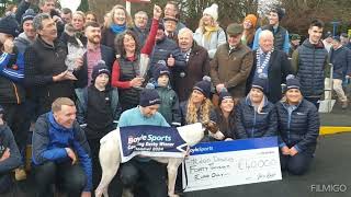 Clonmel coursing bonanza 2024 for the Dowling kennels winning the DerbyOaks and Champion Dog stake [upl. by Neik334]