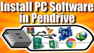 Computer se software kaise copy kare  How to transfer software pc to pendrive  Software copy [upl. by Nolan247]