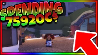 SPENDING 75920C APPRAISING NESSIE  Fisch ROBLOX [upl. by Acisey]