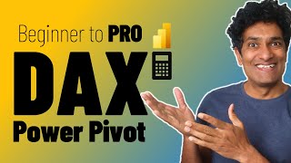 Learn Power Pivot amp DAX for Power BI with 20 Beginner to PRO Examples Sample file included [upl. by Mahala]