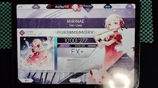 【Arcaea】MIRINAE FTR 理論値 [upl. by Nathanoj699]