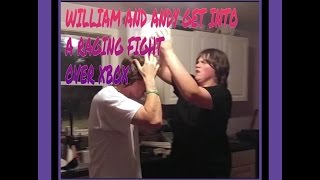 WILLIAM AND ANDY GET INTO A RAGING FIGHT OVER XBOX [upl. by Crawley]