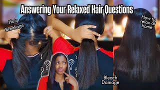 All you NEED to know about RELAXERS amp RELAXED HAIR PT 1 Health Relaxed Hair Tips At Home Relaxers [upl. by Dwyer]