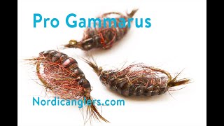 Fly tying quotThe Pro Gammarusquot Trout nymph fly Stepbystep tutorial [upl. by Grunberg]