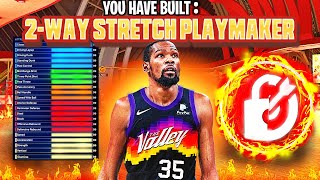 THIS 2WAY STRETCH PLAYMAKER BUILD WILL BREAK NBA 2K24 GAMEBREAKING BEST BUILD NBA 2K24 NEXT GEN [upl. by Wildermuth920]