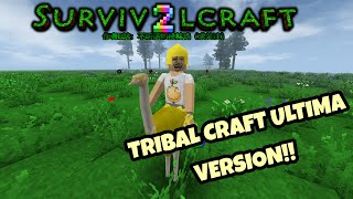 TRIBAL CRAFT Ultima Version 2020 😱 Survivalcraft 2 Mod [upl. by Naryk]