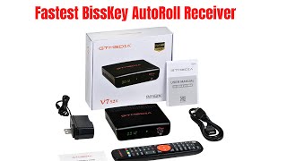 GT Media V7S2X Satellite Receiver Unboxing amp Review  Biss key Autoroll amp T2Mi Supported [upl. by Carothers4]