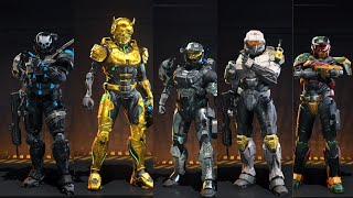 Halo Infinite Cross core Spartan Fashion Showcase [upl. by Haeli]