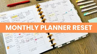 Resetting My Planner for the Month of August monthlyplannerreset [upl. by Thomey]