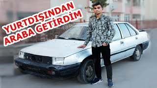 750TLye YURTDIŞINDAN ARABA GETİRDİM JAPONYADAN ARABA GETİRMEK HURDA [upl. by Ermengarde181]