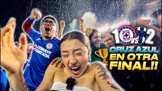 CRUZ AZUL A LA FINAL Eliminaron a Rayados  Vlog en el estadio Azul  Dare Esparza [upl. by Isleana]