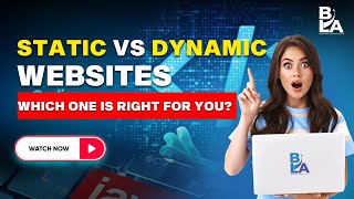 Static vs Dynamic Websites Which One is Right for You [upl. by Faye]