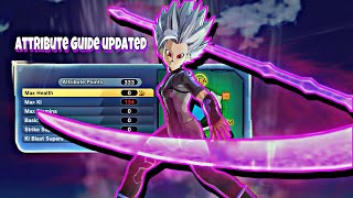 How To Distribute Your Attributes For Ki And Stamina At Level 140  Dragonball Xenoverse 2 [upl. by Esorbma888]