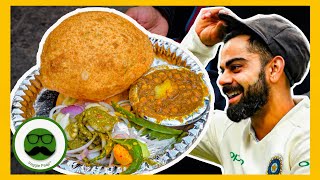 Virat Kohli ke Favourite Chole Bhature in Rajouri Garden  Baljeet Amrtisari Kulche  Veggie Paaji [upl. by Dranyl]