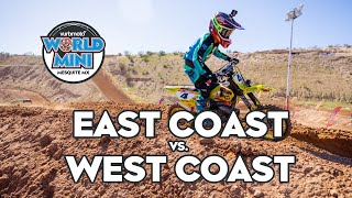 Florida Groms Take on the West Coast Boys at World Mini [upl. by Clarinda]