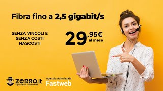 Fastweb NEXXT Casa  FIBRA Fino a 25 Gigabits [upl. by Howlond]