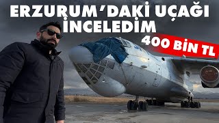 Erzurum Havalimanındaki Ilyushin Il76nın Tüm Detayları [upl. by Callum]