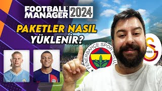 FM 24 Bedava Yüz Paketi Logo Paketi ve Güncel Kadro Yaması Nasıl Kurulur 🎮⚽ [upl. by Peta]