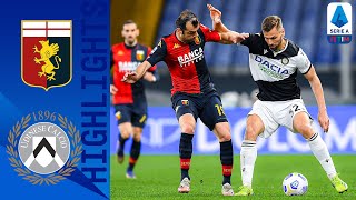 Genoa 11 Udinese  De Paul Goal Rescues Point For Udinese after Pandev Opener  Serie A TIM [upl. by Catie]