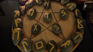 Making Rune Stones [upl. by Ydnelg]