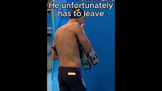 When a Disqualified Swimmer is Given a Second Chance swimming olympicswimming olympics swim [upl. by Ellinger]