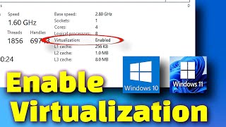 How to Enable Virtualization in Windows 10  11 PC  Enable VTx in Bios [upl. by Idnat]