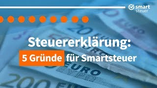 Beste Steuersoftware 2019  Steuererklärung selber machen mit smartsteuer 2019 [upl. by Anavi]