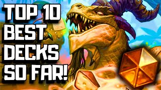 Best Hearthstone Decks In Perils In Paradise So Far [upl. by Iosep]