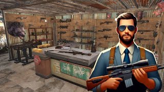 I OPENED MY OWN GUN SHOP  GUN SHOP SIMULATOR GAMEPLAY 1 [upl. by Noakes]