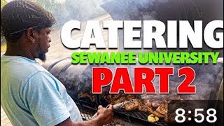 JAMAICAN FOOD CATERING AT SEWANEE UNIVERSITY PART 1 [upl. by Debo911]