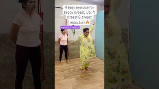 4 Best exercise for breast reduction🔥shorts trending youtubeshorts breast ytshorts workout [upl. by Anavahs441]