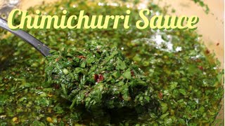 Authentic Chimichurri Sauce Recipe [upl. by Droflim]