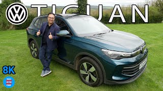 VW Tiguan 2025 70 Miles EV range for a Hybrid SUV  8K [upl. by Zedekiah252]