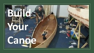 How to build a Wooden Canoe from Plywood Fiberglass and Epoxy resin [upl. by Notelrahc]