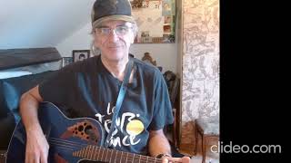 les gondoles a venise de sheila et ringo cover guitare voix [upl. by Yekim]