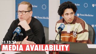 Philadelphia 76ers Postgame Media Availability  Coach Nurse and Jared McCain  111324 [upl. by Nomor]