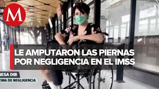 Mujer pide justicia contra negligencia médica en el IMSS en Querétaro [upl. by Alger976]