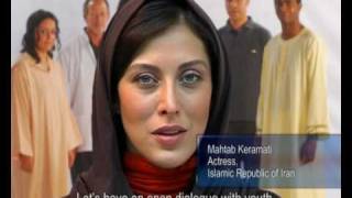 Mahtab Keramati UNICEF Iran Goodwill Ambassador speaks on World AIDS Day 2008  Part 2 [upl. by Lapides]